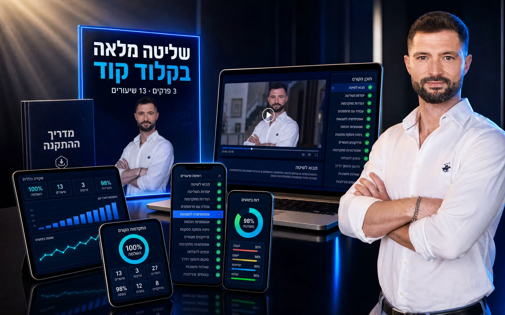 הקורס המלא: Claude Code מאפס למאה